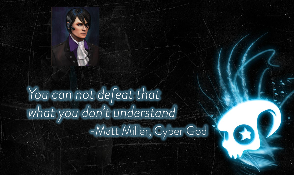 Sains Row Matt Miller Quote background